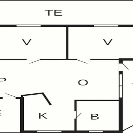 5 Person In Thisted-by Traum Дом отдыха